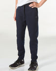 Kid's Unisex Core Cuff Track Pants - Navy