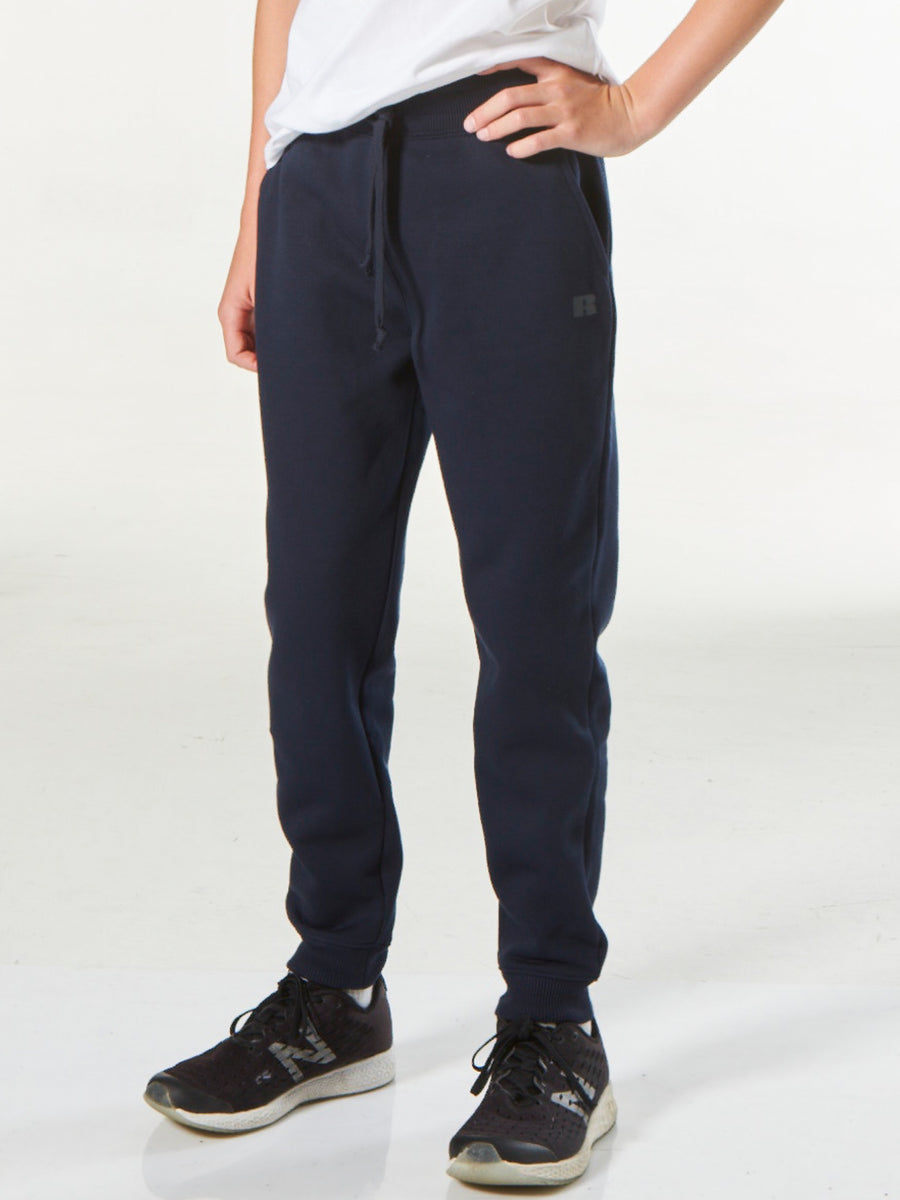 Kid's Unisex Core Cuff Track Pants - Navy