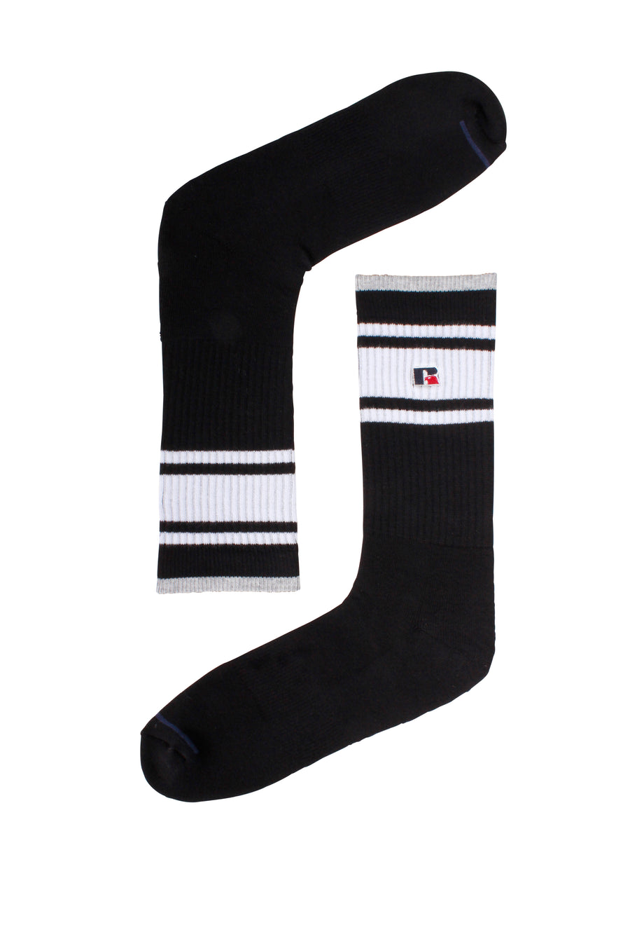 Essential Atlanta Fash Single Socks -Black/White