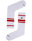 Kentucky Winter Socks - White/Red