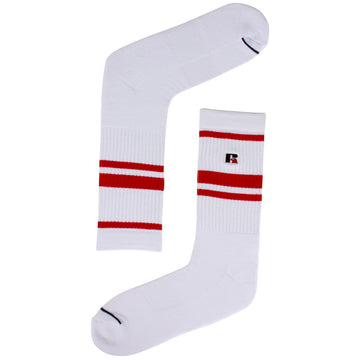 Kentucky Winter Socks - White/Red