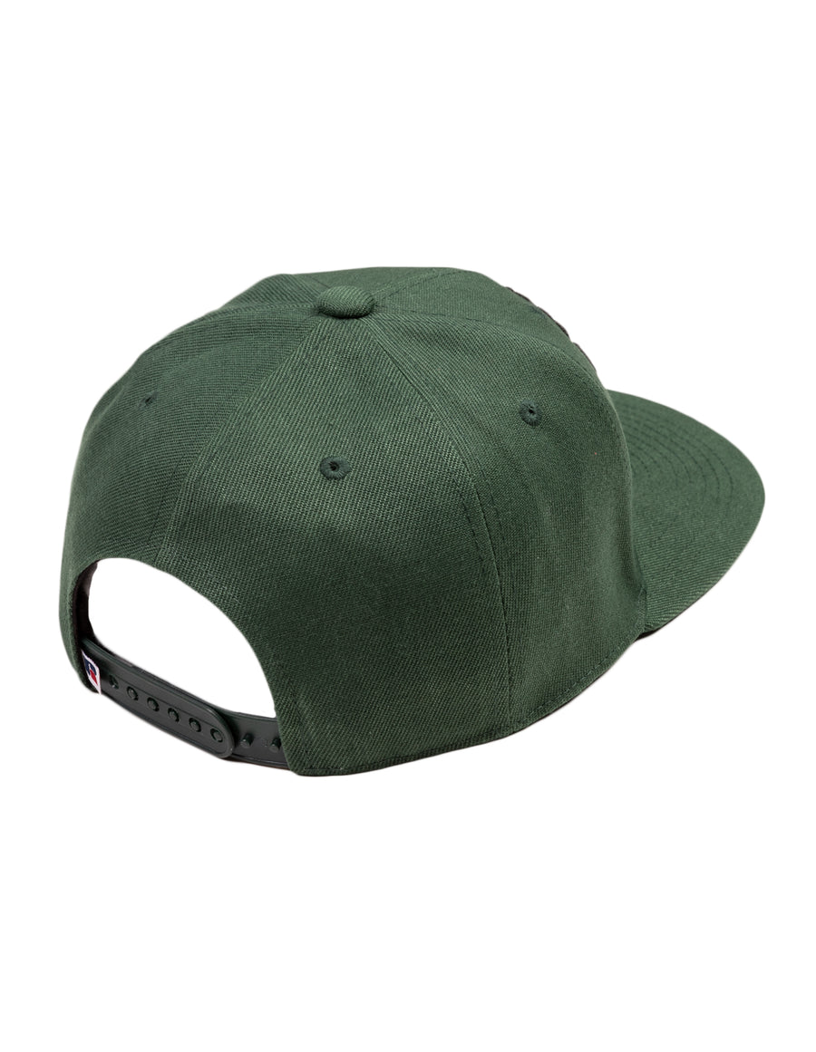 Arch Logo Snap Back 3D Embroidered Cap - Army