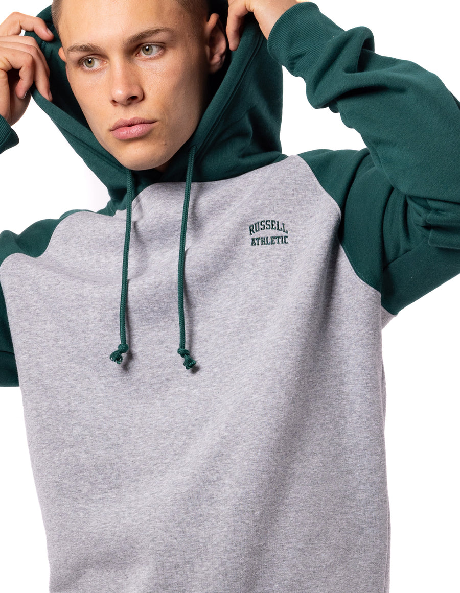 Men's Originals Small Arch Raglan Hoodie - Celtic Green