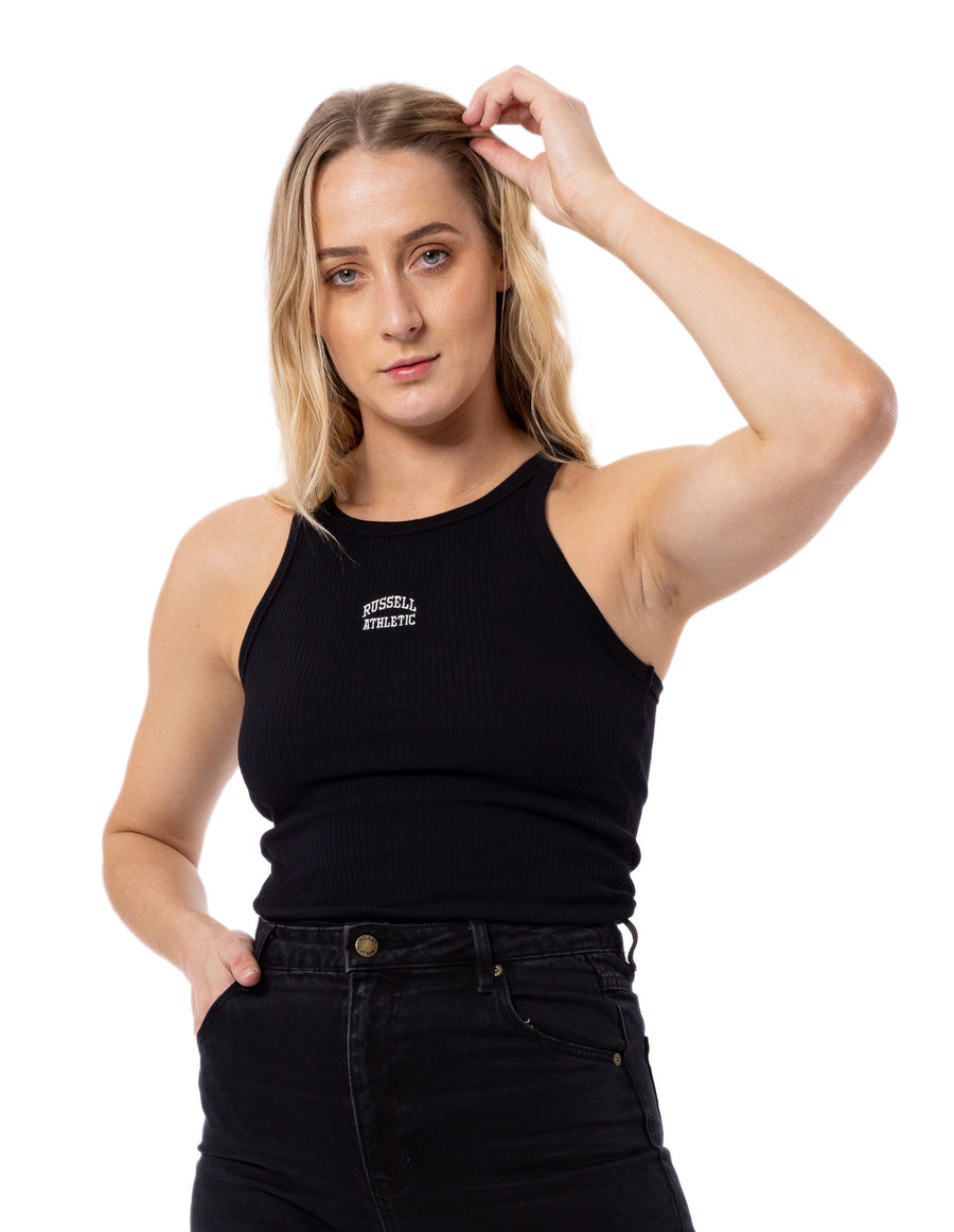 Women's Originals Embroidered Tank - Black