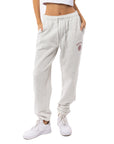 Women's Collegiate Track Pant - Silver Marle