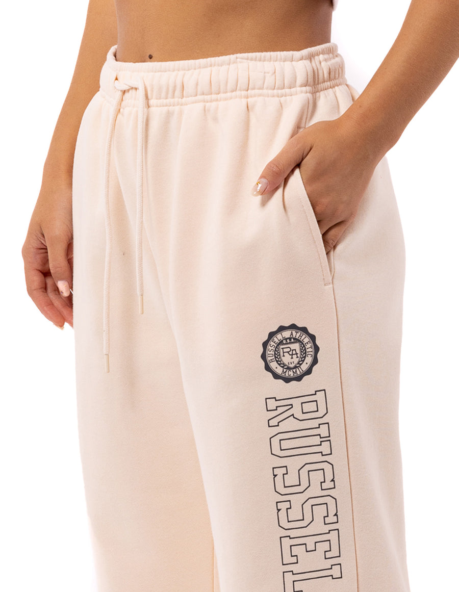 Women's In Front Track Pant - Peach Dust