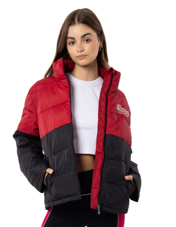 Women's Move On Puffer Jacket - Persian Red